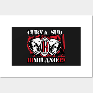 Curva south milano 1899 Posters and Art